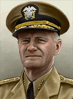 Portrait of Chester W Nimitz
