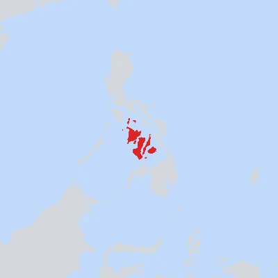 Map showing the location of Western Visayas in Hearts of Iron IV